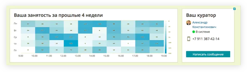 Занятость за прошлый месяц в дизайне. Интерфейс рабочего места страхового агента АльфаСтрахования | SobakaPav.ru