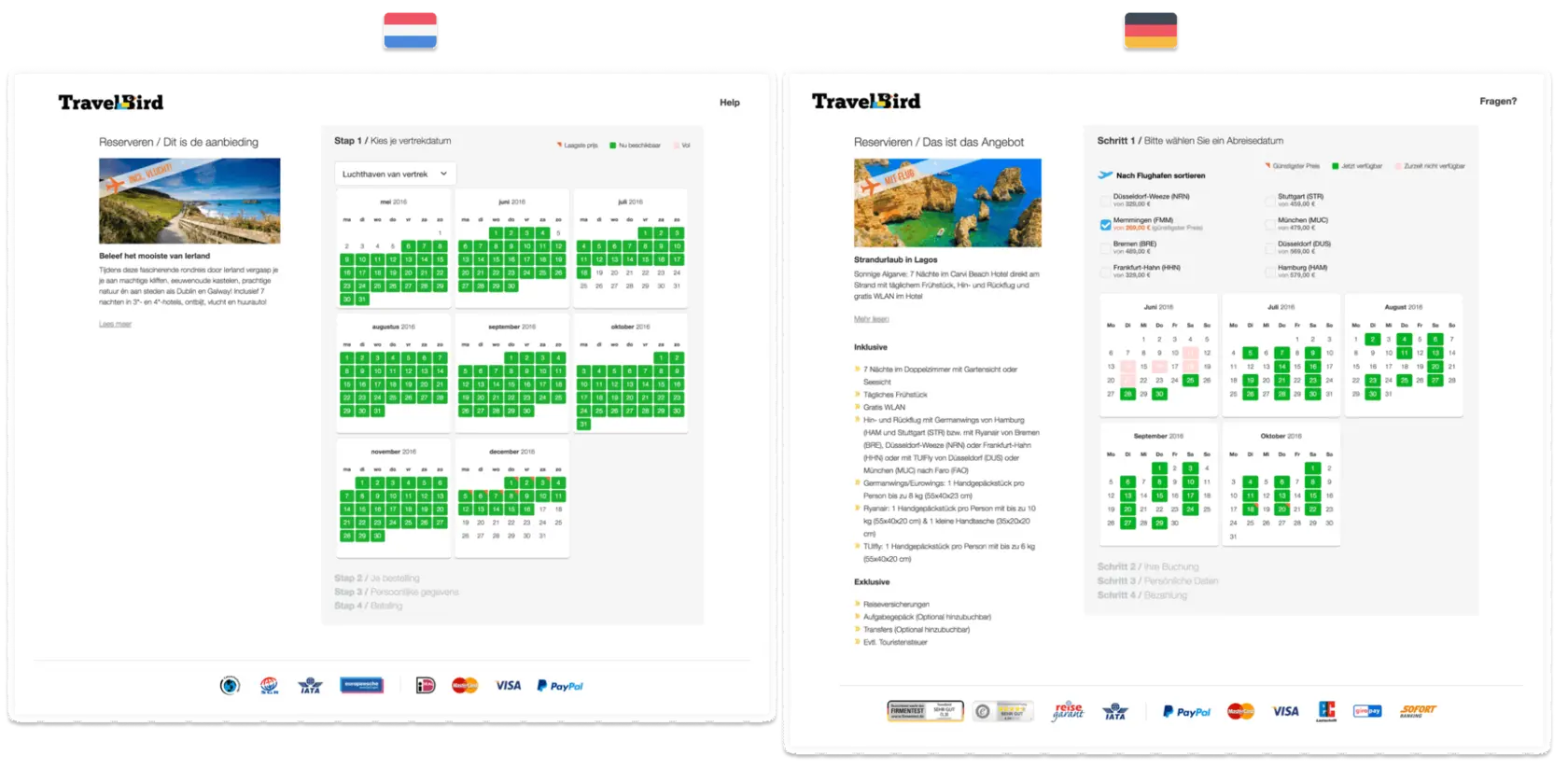 TravelBird Netherlands и TravelBird Germany разработаны с учетом культурных различий между соседними странами | SobakaPav.ru