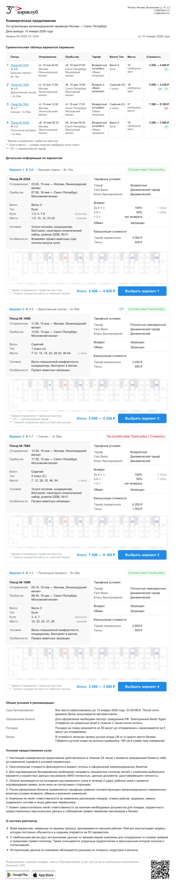 Собака Павлова • Aeroclub • Контент-дизайн электронных писем
