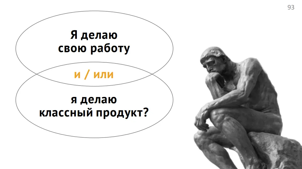 Вы делаете только свою работу или вы делаете классный продукт? | SobakaPav.ru